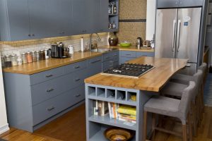 wooden kitchen top and table - home inspection miami